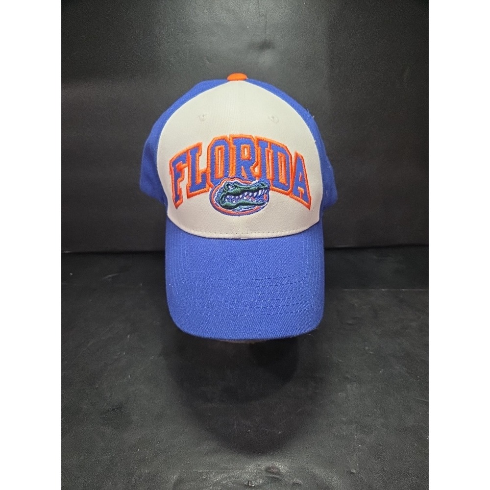 Florida Gators Captivating Headgear, Blue‎ White Embroidered Hat, OSFA